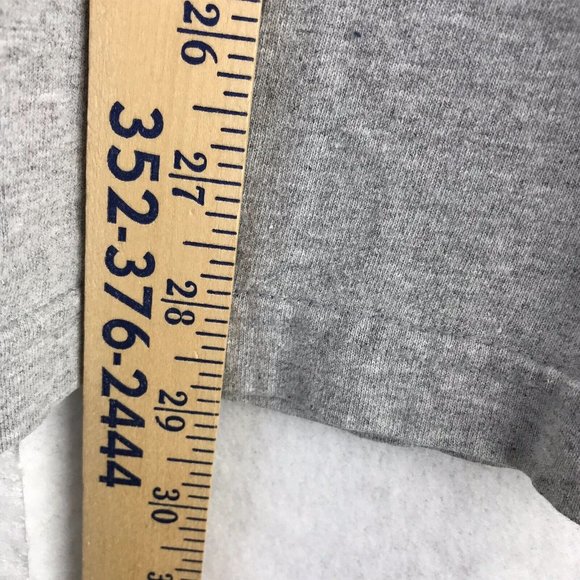 Racks And Reels T-Shirt Adult Large Gray Hunting Deer Buck Men Long Sleeve Hunt - Picture 5 of 7